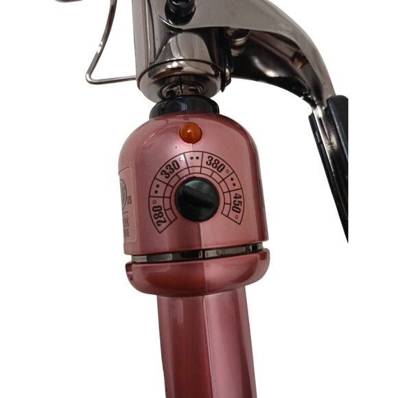 Hot Shot Tools Curling Iron Professional SALON 1.14" Barrel Titanium New No Box - Picture 5 of 10